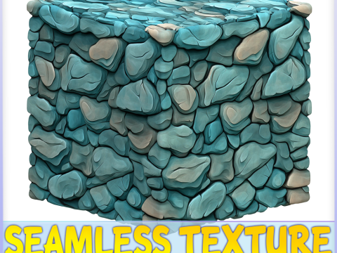 Stylized Stone Floor Seamless Texture Texturas CG