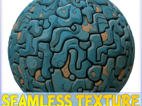 Stylized Stone Floor Seamless Texture Texturas CG