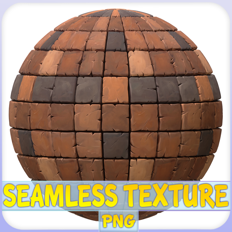Stylized Tile Seamless Texture CG Texturen .c4d .max .obj .3ds .fbx .stl .blend