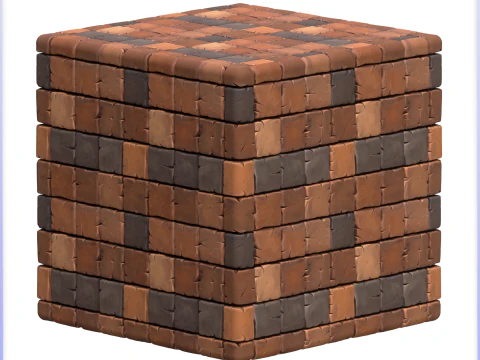 Stylized Tile Seamless Texture CG Textures