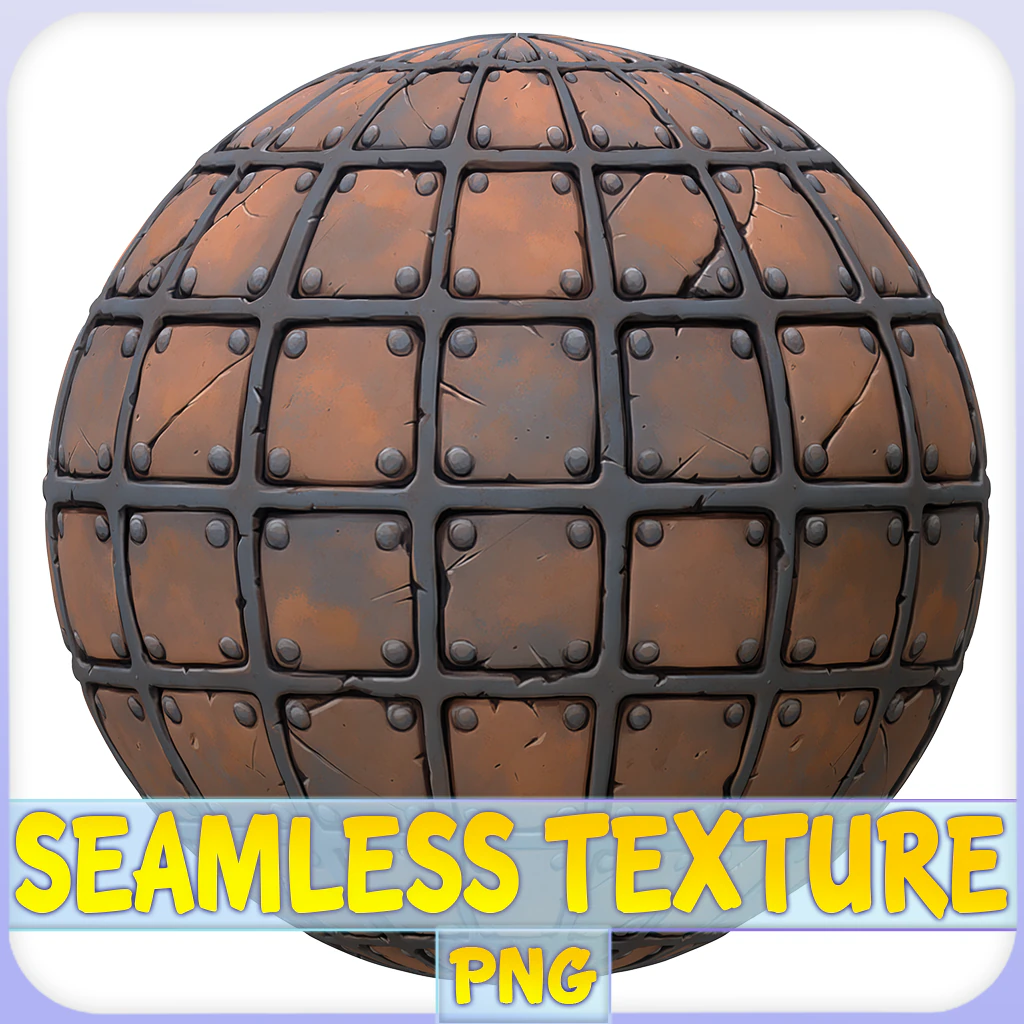 Stylized Tile Seamless Texture CG Textures .c4d .max .obj .3ds .fbx .stl .blend
