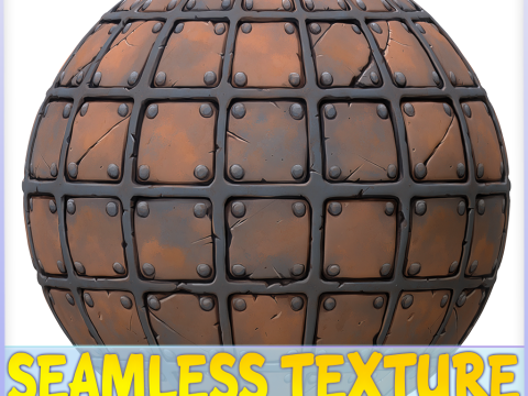 Stylized Tile Seamless Texture CG Textures