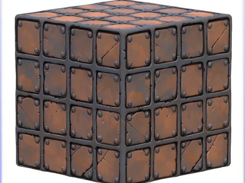 Stylized Tile Seamless Texture CG Textures