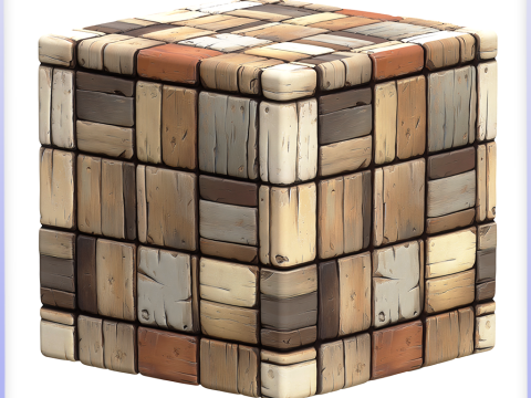 Stylized Tile Seamless Texture CG Textures