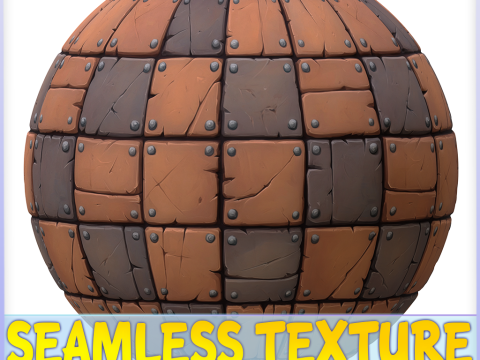 Stylized Tile Seamless Texture CG Textures