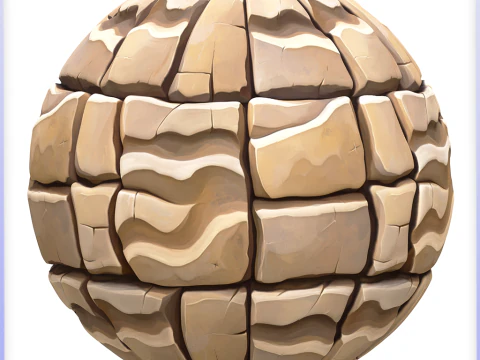 Stylized Tile Seamless Texture CG Textures