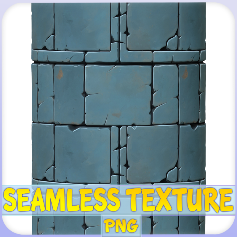 Stylized Wall Seamless Texture CG Dokuları .c4d .max .obj .3ds .fbx .stl .blend