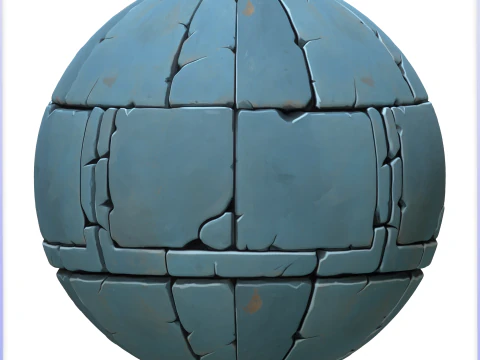 Stylized Wall Seamless Texture CG Textures