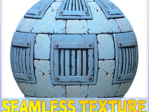 Stylized Wall Seamless Texture Texturas CG