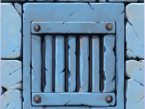 Stylized Wall Seamless Texture CG Texturen