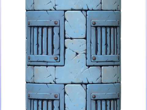 Stylized Wall Seamless Texture CG Texturen