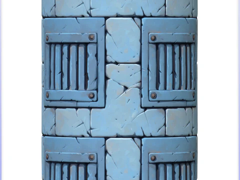 Stylized Wall Seamless Texture CG Textures
