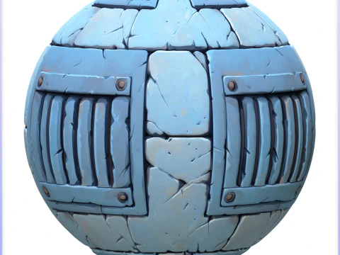 Stylized Wall Seamless Texture CG Textures