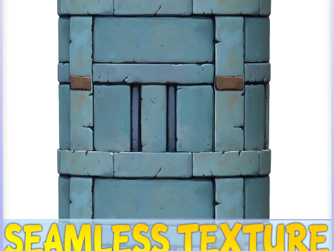 Stylized Wall Seamless Texture Texturas CG