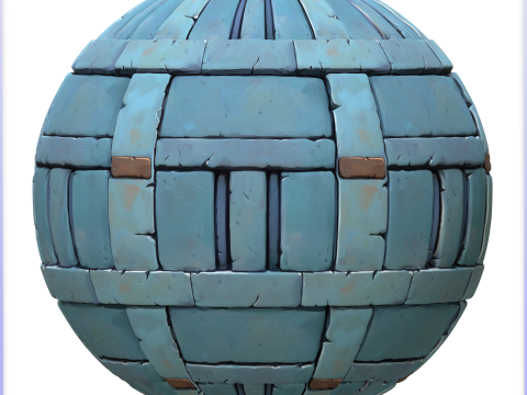 Stylized Wall Seamless Texture Texturas CG
