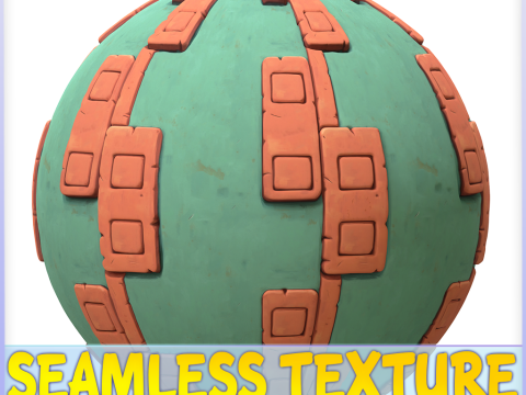 Stylized Wall Seamless Texture CG टेक्स्चर्स
