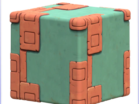 Бесшовная текстура стилизованной стены CG Текстуры