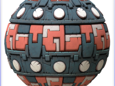 Stylized Wall Seamless Texture Texturas CG