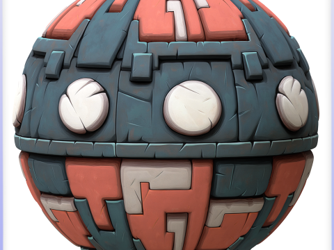 Stylized Wall Seamless Texture Texturas CG