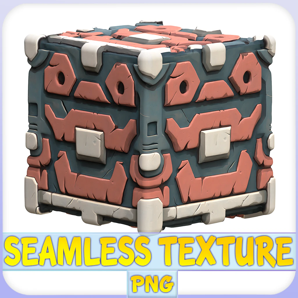 Stylized Wall Seamless Texture CG Textures .c4d .max .obj .3ds .fbx .stl .blend 