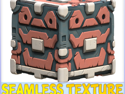 Stylized Wall Seamless Texture CG Tekstury