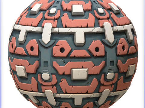 Stylized Wall Seamless Texture CG Textures