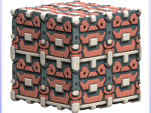 Stylized Wall Seamless Texture CG Textures