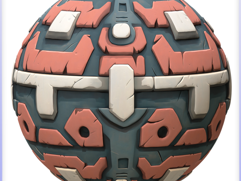 Stylized Wall Seamless Texture CG Textures