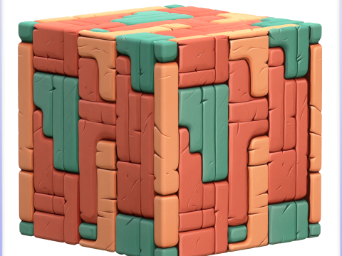 Stylized Wall Seamless Texture CG Texturen