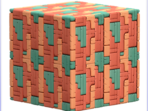Stylized Wall Seamless Texture CG Texturen
