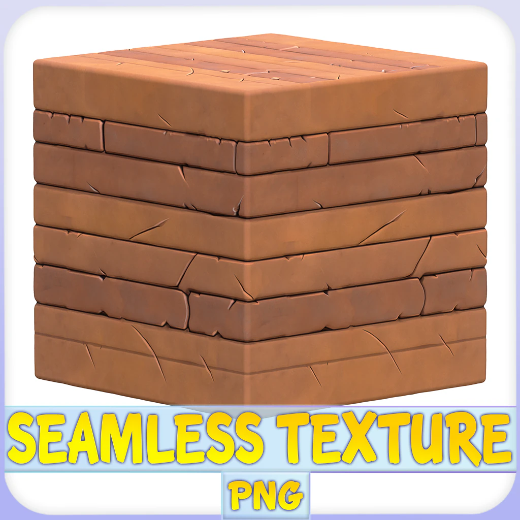 Stylized Wall Seamless Texture CG Textures .c4d .max .obj .3ds .fbx .stl .blend