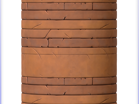 Stylized Wall Seamless Texture Tekstur CG