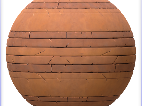 Stylized Wall Seamless Texture Tekstur CG