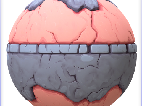 Stylized Wall Seamless Texture Texturas CG
