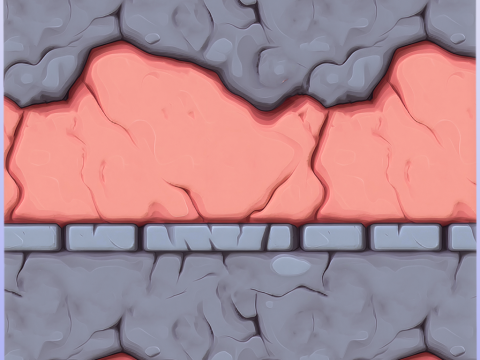 Stylized Wall Seamless Texture Texturas CG