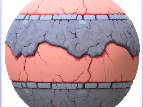 Stylized Wall Seamless Texture CG Textures