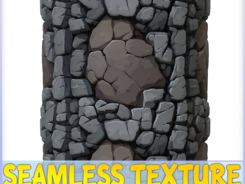 Stylized Wall Seamless Texture CG Текстури