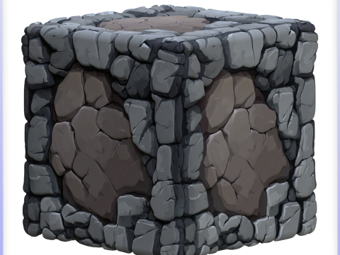 Stylized Wall Seamless Texture CG Текстури
