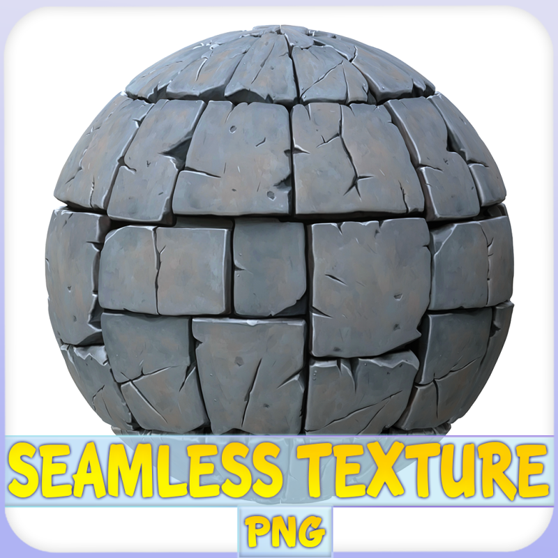 Stylized Wall Seamless Texture CG Textures .c4d .max .obj .3ds .fbx .stl .blend 