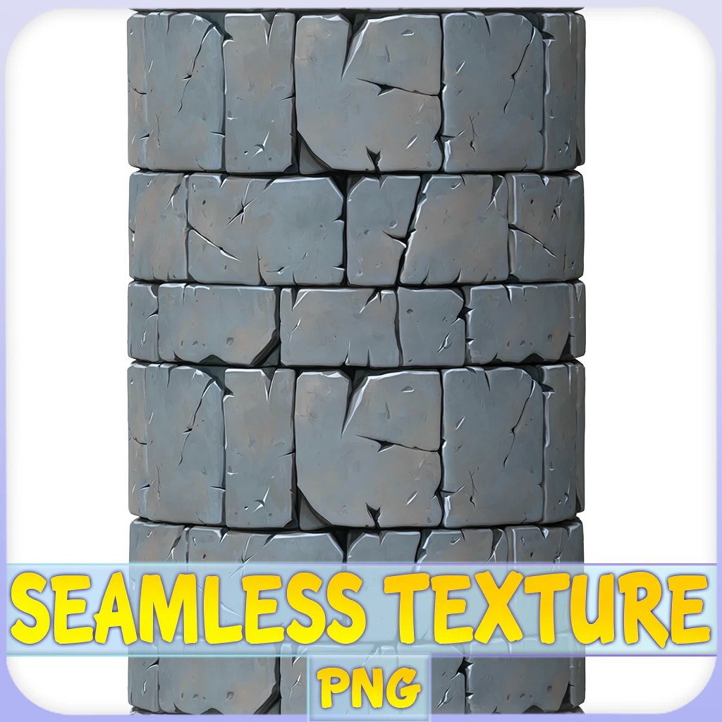 Stylized Wall Seamless Texture CG Textures .c4d .max .obj .3ds .fbx .stl .blend 