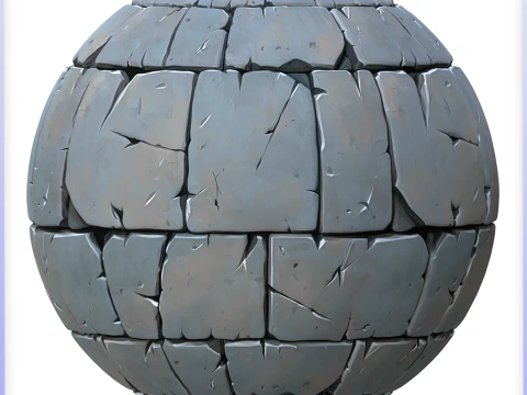 Stylized Wall Seamless Texture CG Textures