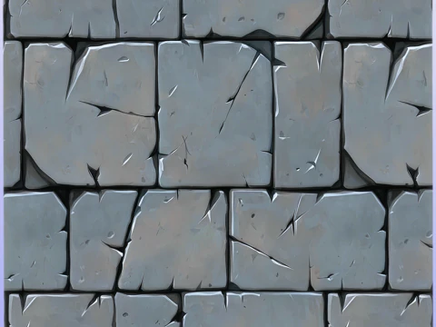 Stylized Wall Seamless Texture CG Textures
