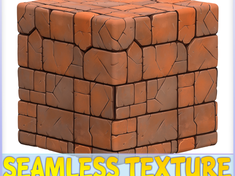 Stylized Wall Seamless Texture CG Textures