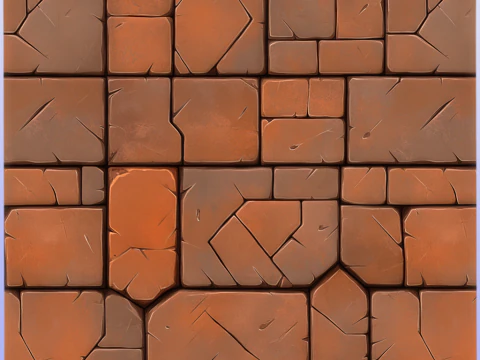 Stylized Wall Seamless Texture CG Textures