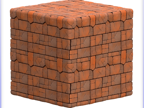 Stylized Wall Seamless Texture CG टेक्स्चर्स