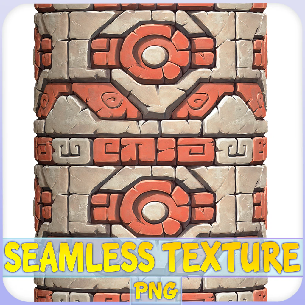 Stylized Wall Seamless Texture CG Textures .c4d .max .obj .3ds .fbx .stl .blend 
