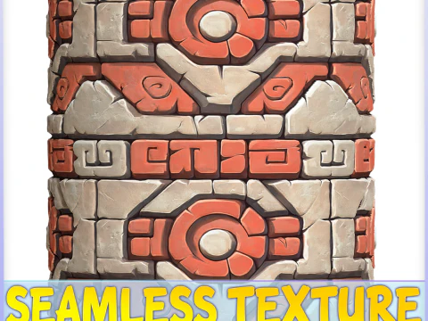 Textura sem costura de parede estilizada Texturas CG