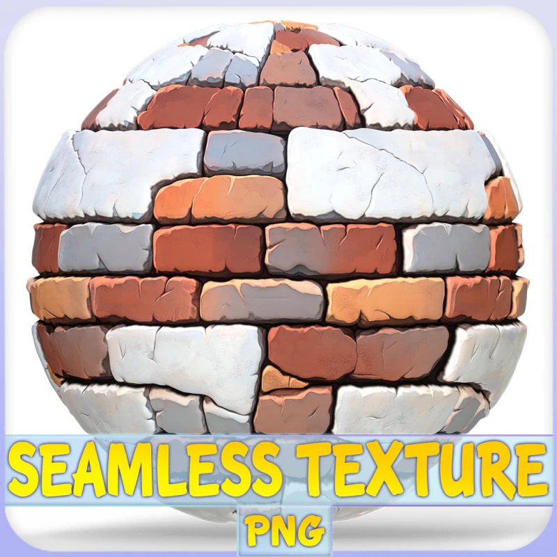 Stylized Wall Seamless Texture CG Textures .c4d .max .obj .3ds .fbx .stl .blend