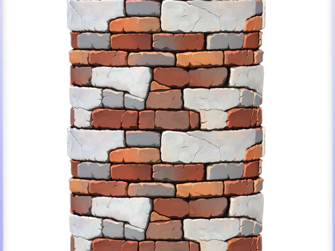 Stylized Wall Seamless Texture CG Textures