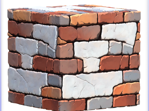 Stylized Wall Seamless Texture CG Textures